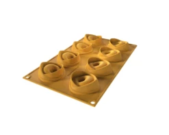 Silikomart Tortellino 20 Mal 8 Tortellini Silicone Geel
