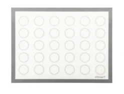 Silikomart Macaronmat 30 X 40 Cm Silicone Fiberglass Grijs