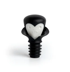 Ototo Count Corkula Wijnstop 6 Cm Kunststof Zwart