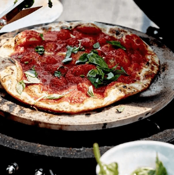 The Bastard Double Pizza Cutter Rvs 2 The Bastard Double Pizza Cutter Rvs - Afbeelding 2