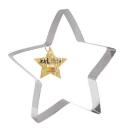 Scrapcooking Koekjes Uitsteekvorm XXL Kerstster 29 Cm Rvs