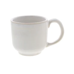 Oldenhof Beker Met Oor ø 13 Cm Aardewerk Wit