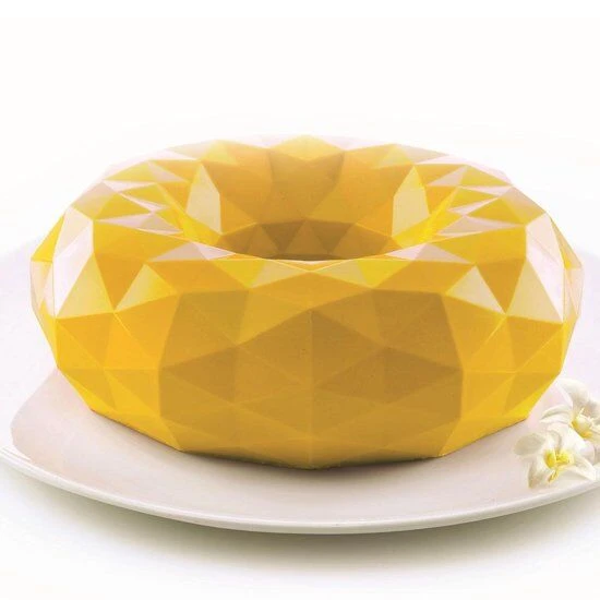 Silikomart 3Design Gioia Bakvorm 21 Cm X 7 Cm Silicone Grijs - Afbeelding 2