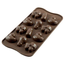 Silikomart EasyChoc Choco Baby Bakvorm 21,5 X 10,5 Cm Silico