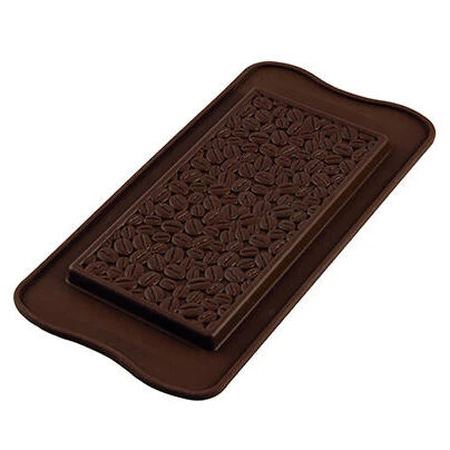 Silikomart EasyChoc Coffee Choco Bar 15,5 X 7,5 Cm Silicone Bruin