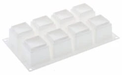 Silikomart Professional 4-Kuadro 150 Silicone Wit