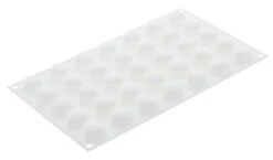 Silikomart Professional Micro Love 5 Silicone Bakvorm Hart Wit