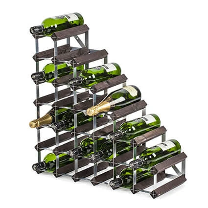 Traditional Wine Rack Co. Wijnrek Voor Onder De Trap 61,2 X 22,8 Cm Verbrande Eik Bruin 2 Traditional Wine Rack Co. Wijnrek Voor Onder De Trap 61,2 X 22,8 Cm Verbrande Eik Bruin - Afbeelding 2