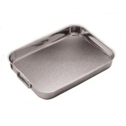 Steel Pan Bakplaat 45 X 32 X 3 Cm Rvs