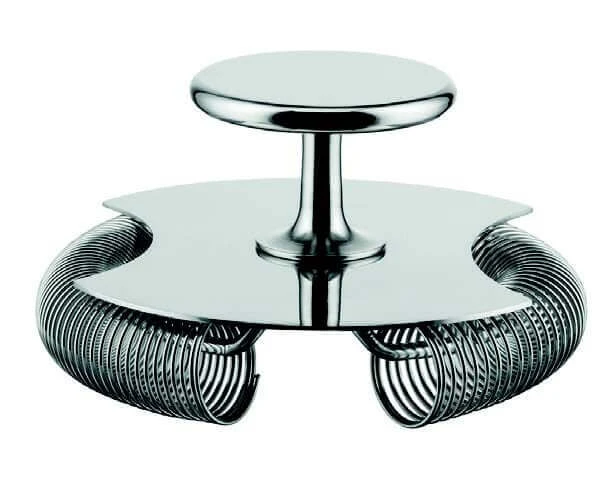 Alessi GIA27 The Tending Box Double Bar Strainer ø 10,2 Cm Rvs 1 Alessi GIA27 The Tending Box Double Bar Strainer ø 10,2 Cm Rvs