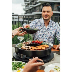 Ofyr Tabl'O Tafelgrill ø 46,5 Cm Zwart 9 Ofyr Tabl'O Tafelgrill ø 46,5 Cm Zwart -Kook Winkel tablo 003