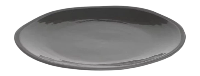 The Table Atelier Dinerbord ø 26 Cm Black Olive 1 The Table Atelier Dinerbord ø 26 Cm Black Olive