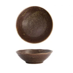 Tokyo Design Iga Matte Schaal ø 14,5 Cm Keramiek Donkerbruin