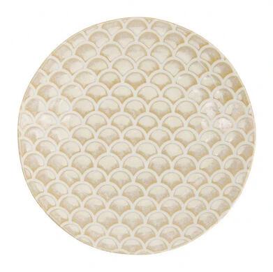 Tokyo Design Titanium Matte Mermaid Bord ø 25 Cm Keramiek Bruin Wit 3 Tokyo Design Titanium Matte Mermaid Bord ø 25 Cm Keramiek Bruin Wit - Afbeelding 3