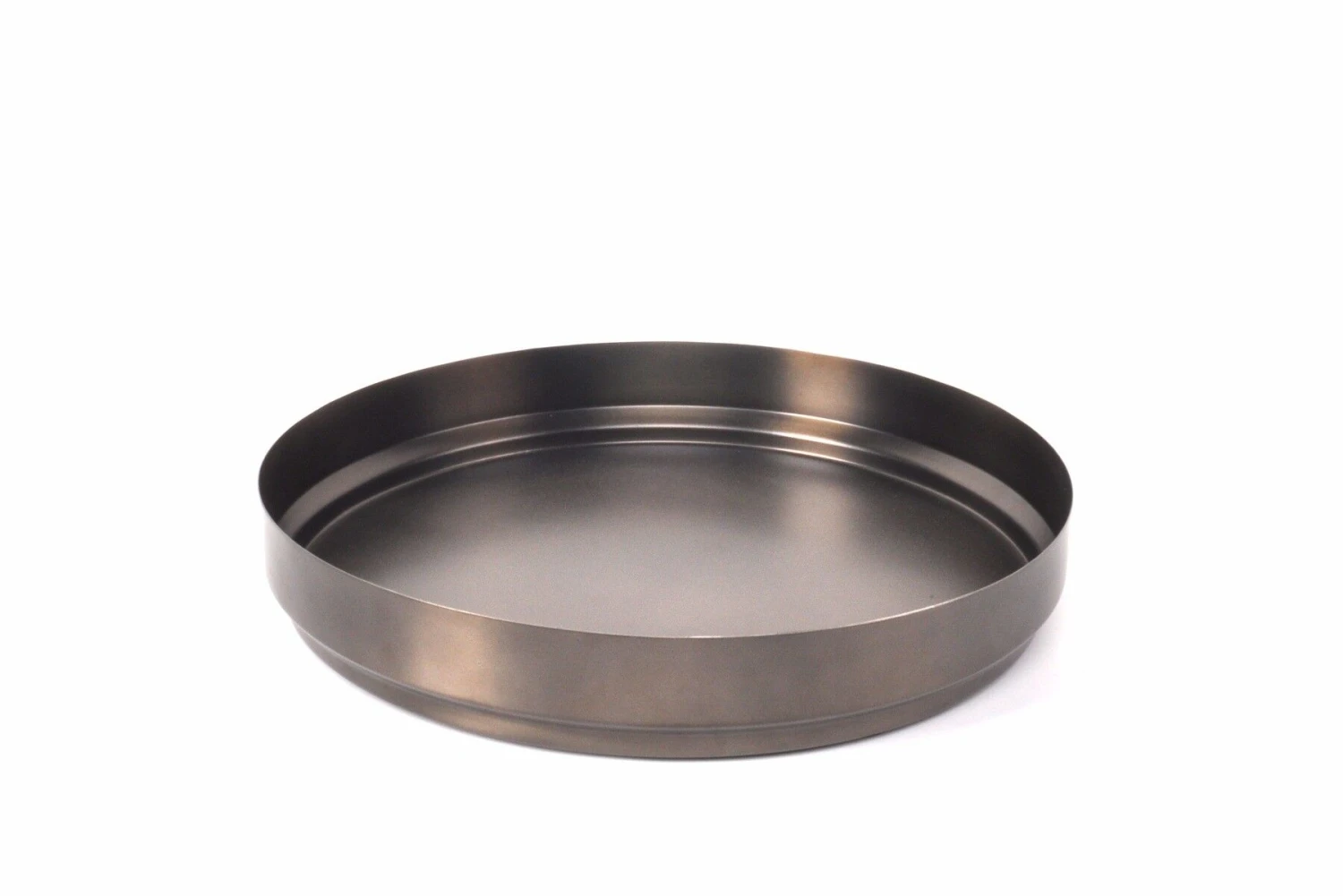 XLBoom Rondo Small Dienblad ø 34 Cm Rvs Zwart 1 XLBoom Rondo Small Dienblad ø 34 Cm Rvs Zwart