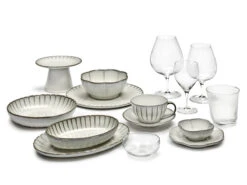 Serax INKU By Sergio Herman Bord Ovaal L 30 X 21 Cm H 1,7 Cm Aardewerk Wit -Kook Winkel zb5120247ws2b 1 1