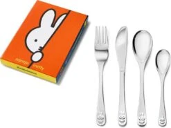 Zilverstad Nijntje Kinderbestek Rvs 4-delig